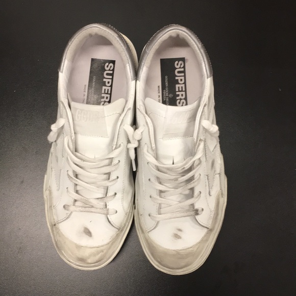 Golden Goose Shoes - Golden Goose Superstar Penstar White